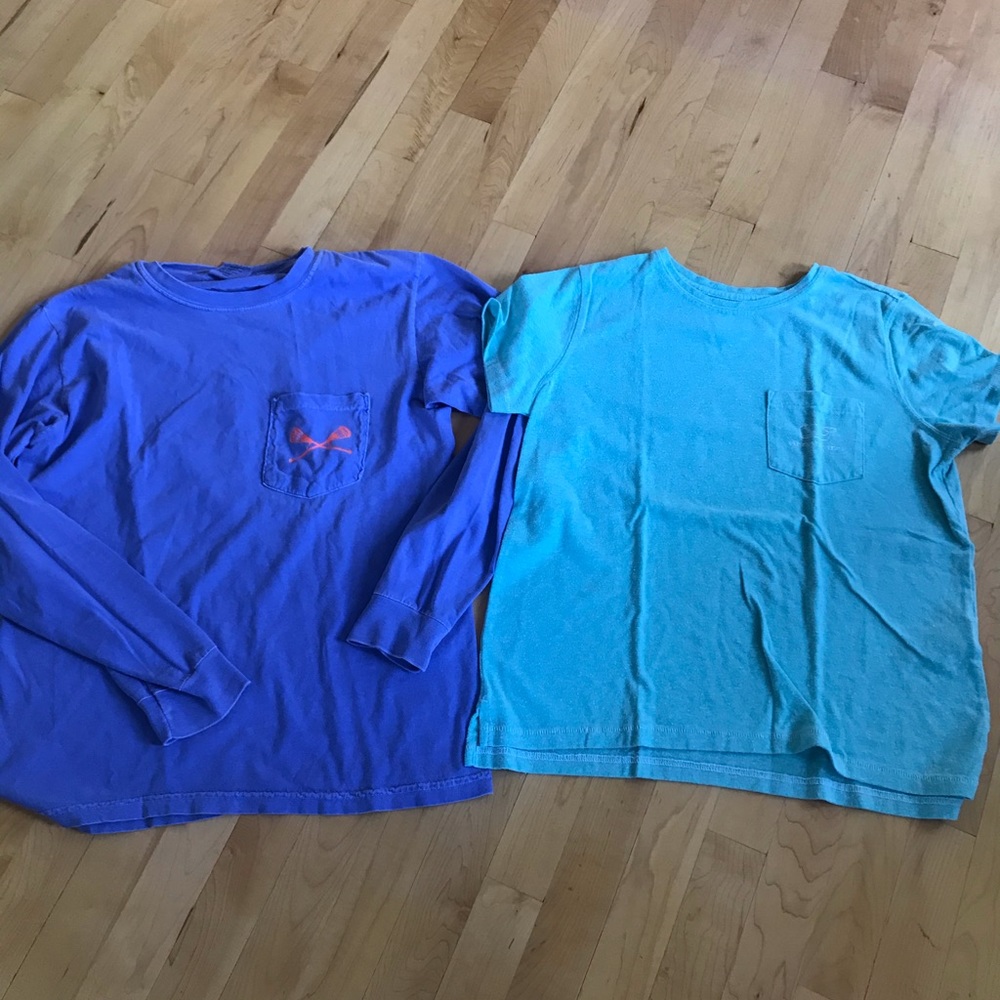 VINEYARD VINES and COMFORT COLORS girls shirts